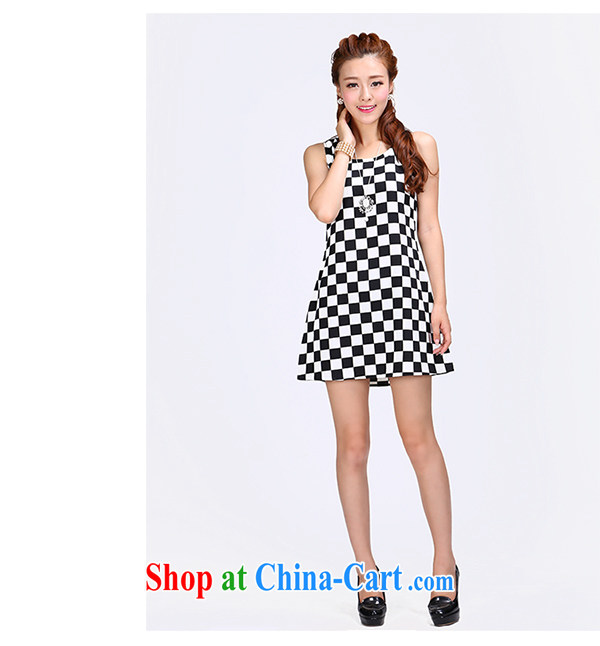 Laurie flower, XL women mm thick summer 2015 new grid A Field sleeveless vest skirt dresses 6756 tartan 6 XL pictures, price, brand platters! Elections are good character, the national distribution, so why buy now enjoy more preferential! Health