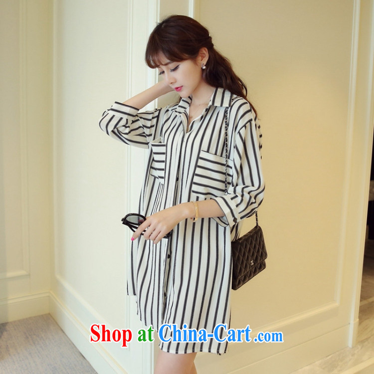 The coat can be, Connie 2015 summer new, loose the Code, long streaks of 7 T-shirt ladies video thin casual shirt 200 jack to wear 2672 white 3XL pictures, price, brand platters! Elections are good character, the national distribution, so why buy now enjoy more preferential! Health