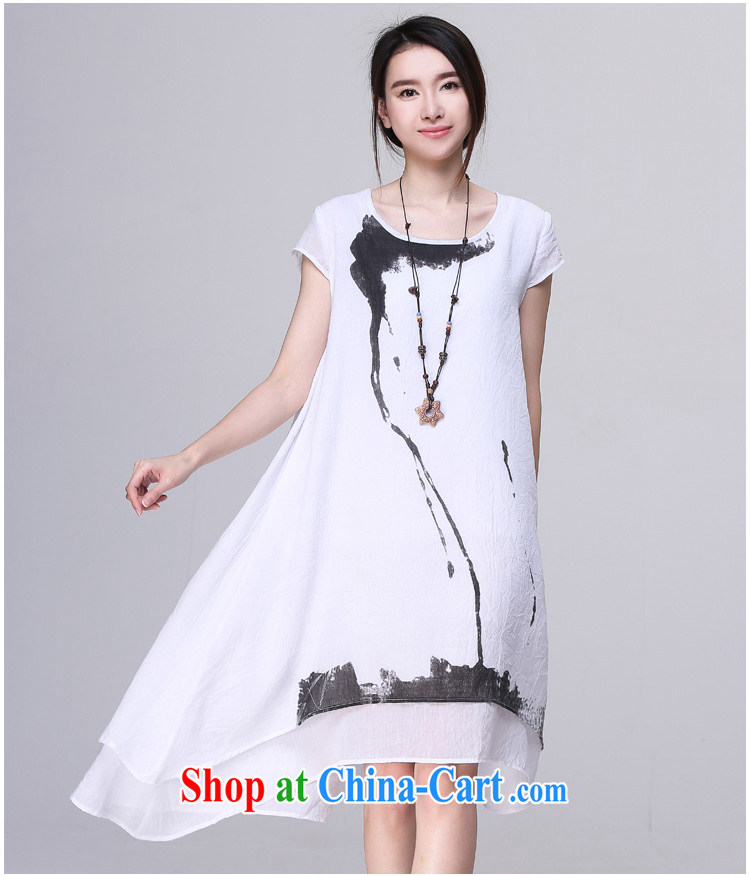Hao, Colombia 15 dress summer dress new cotton the linen loose breathable long retro art, thick MM painting the code dress package mail 8017 Mui red XL pictures, price, brand platters! Elections are good character, the national distribution, so why buy now enjoy more preferential! Health