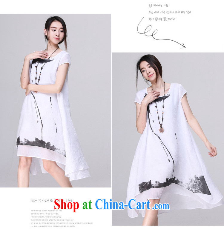 Hao, Colombia 15 dress summer dress new cotton the linen loose breathable long retro art, thick MM painting the code dress package mail 8017 Mui red XL pictures, price, brand platters! Elections are good character, the national distribution, so why buy now enjoy more preferential! Health
