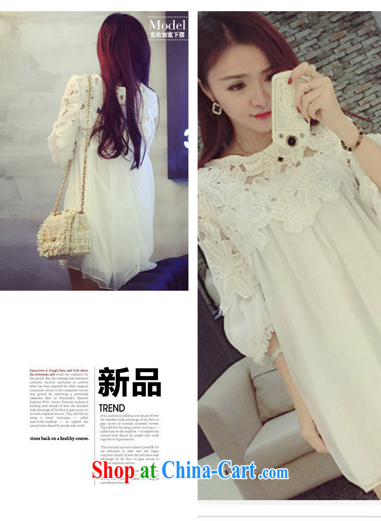 She concluded her card thick mm summer dresses 2015 new, thick, female video thin, light stomach Korean Language empty lace snow woven skirt white XXXL pictures, price, brand platters! Elections are good character, the national distribution, so why buy now enjoy more preferential! Health