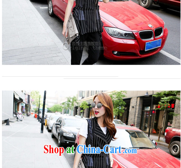 The Beijing Summer 2015 new Korean version the short-sleeved shirt T female snow woven shirts, a casual pants 3-piece set HM 005,813 streaks XL pictures, price, brand platters! Elections are good character, the national distribution, so why buy now enjoy more preferential! Health