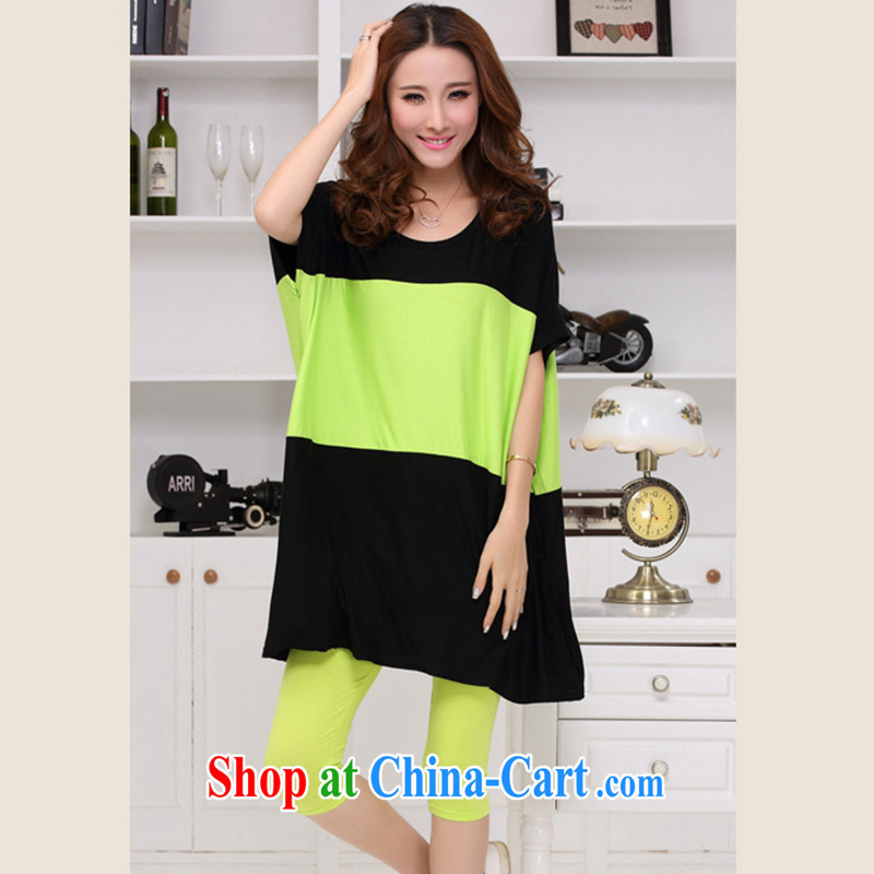 The EITAI Code women 2015 new Korean version relaxed thick sister short-sleeved T pension green, code, EITAI, shopping on the Internet