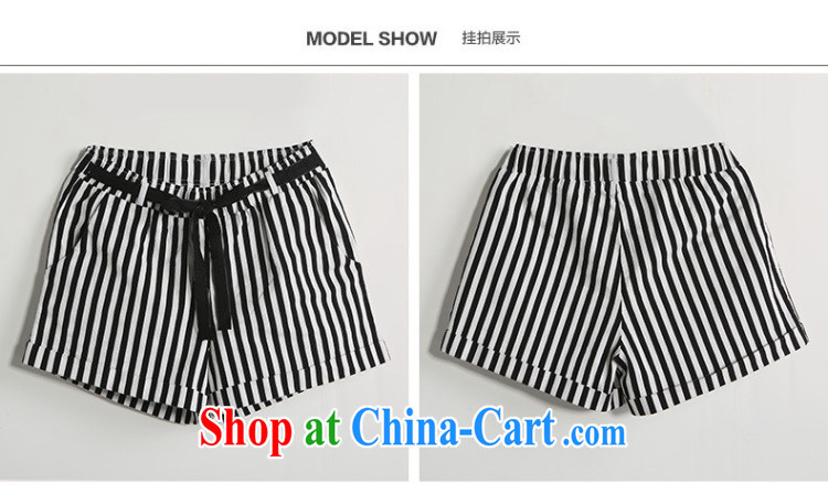 Water by 2015 summer new 200 Jack XL women mm thick Striped Short girl hot pants S XT 15 5018 black-and-white, XXL pictures, price, brand platters! Elections are good character, the national distribution, so why buy now enjoy more preferential! Health