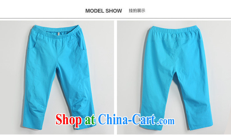 Water of summer new, larger women mm thick Elastic waist candy colored cotton 7 pants girls pants 15 XL 4804 melon red XXL pictures, price, brand platters! Elections are good character, the national distribution, so why buy now enjoy more preferential! Health