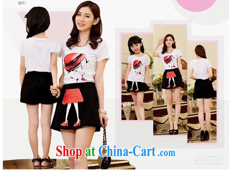 Sir David WILSON, Zhuang 2015 summer new Korean parent-child with the female beauty stamp short-sleeved cotton T + body skirt Kit 2318 adults M pictures, price, brand platters! Elections are good character, the national distribution, so why buy now enjoy more preferential! Health