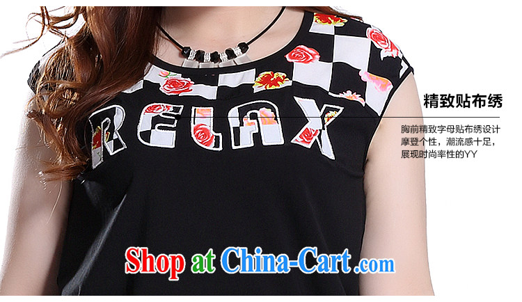 Slim LI Sau 2015 summer new, larger female grid stamp stitching stamp body skirt is really two-part kit Q 7857 black 3 XL pictures, price, brand platters! Elections are good character, the national distribution, so why buy now enjoy more preferential! Health