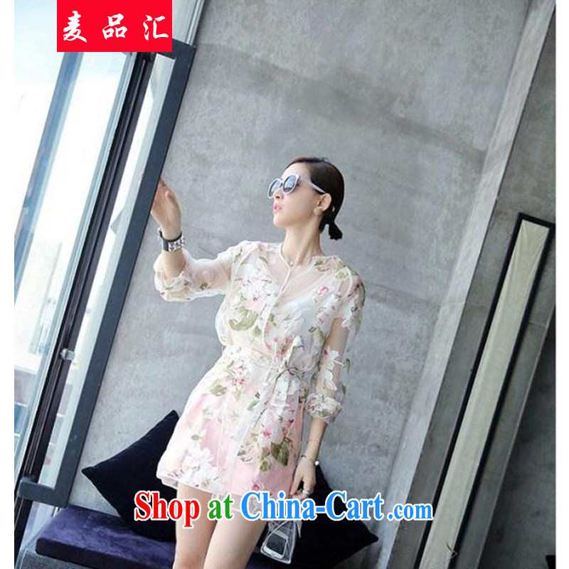 Mr MAK, meeting Korean version the Code women 2015 thick sister summer 200 Jack new loose video thin, long, stamp duty and belt-The Netherlands 363 photo color 3XL recommendations 160 - 190 jack, Mak, sinks, and shopping on the Internet