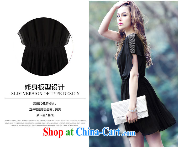 According to Lucille Chung 2015 summer new thick mm larger female snow woven dresses female N 109 black XXXL pictures, price, brand platters! Elections are good character, the national distribution, so why buy now enjoy more preferential! Health