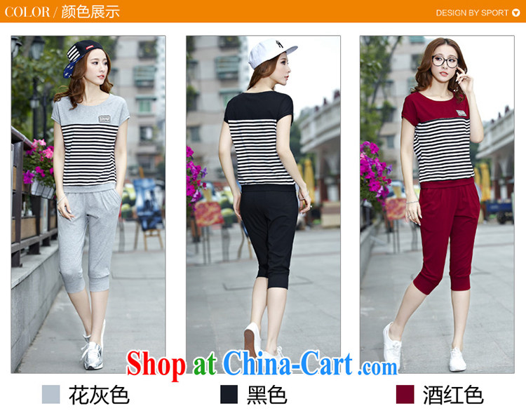 Connie, her summer 2015 new Korean leisure suite 7 girls pants larger women 6649 wine red XXXL pictures, price, brand platters! Elections are good character, the national distribution, so why buy now enjoy more preferential! Health