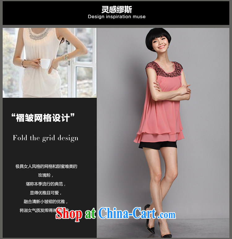 Director of summer 2015 with new, and indeed increase, female fat sister stylish lace stitching graphics thin leave two snow woven shirts 1355 picture color the code 4 XL pictures, price, brand platters! Elections are good character, the national distribution, so why buy now enjoy more preferential! Health