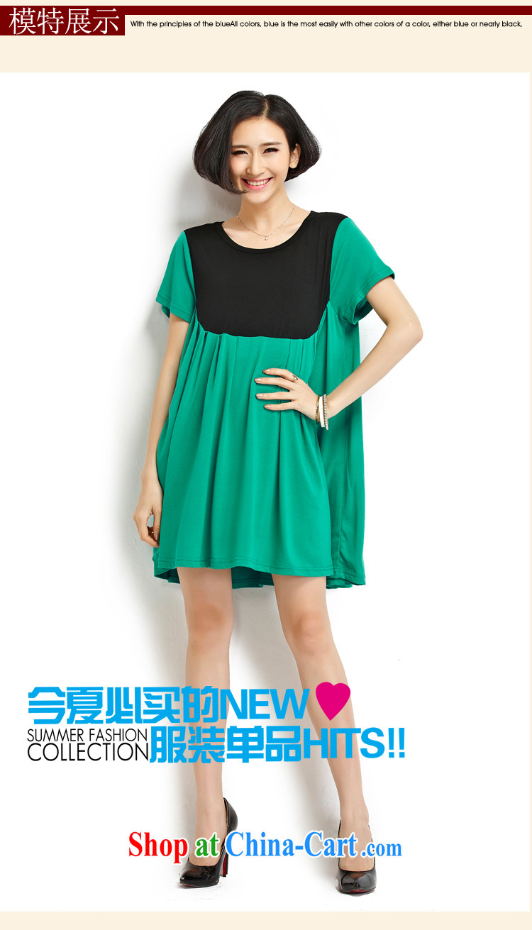 In short, the possible summer 2015 new Korean version of the greater code female loose video thin personality spell color thick sister, long T pension J 890 black large numbers, pictures, price, brand platters! Elections are good character, the national distribution, so why buy now enjoy more preferential! Health