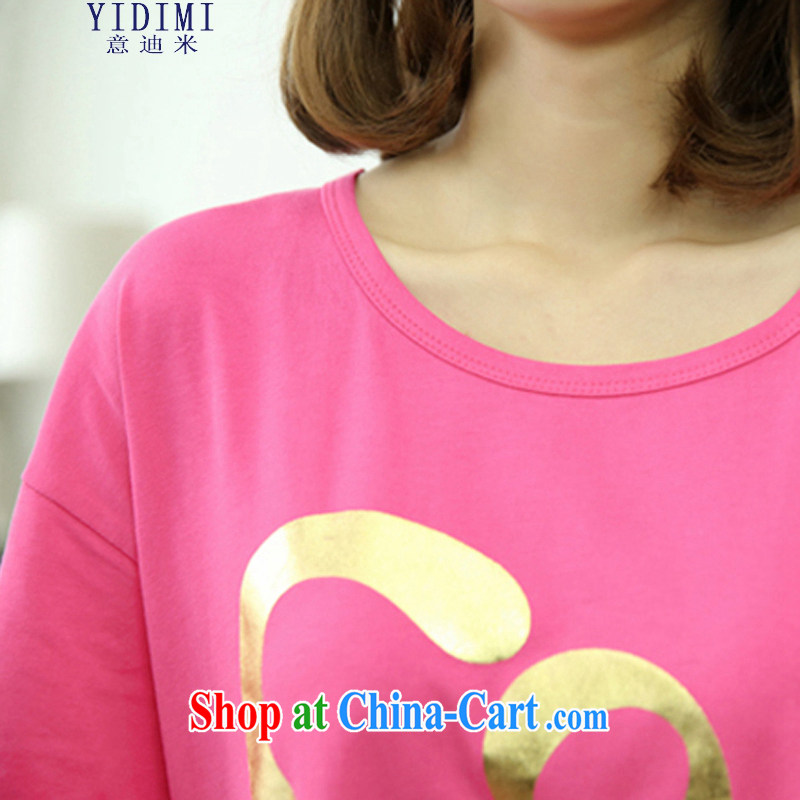 It's the code women short-sleeved T-shirt summer lax T 桖 K 11 - 2132 black XL, Disney's M (YIDIMI), shopping on the Internet