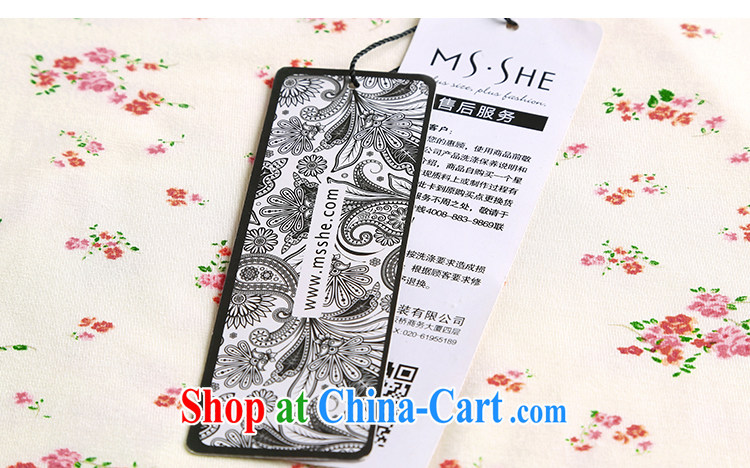 MSSHE XL women summer 2015 new sweet floral clothes pajamas two piece kit 2710 white floral 4 XL pictures, price, brand platters! Elections are good character, the national distribution, so why buy now enjoy more preferential! Health
