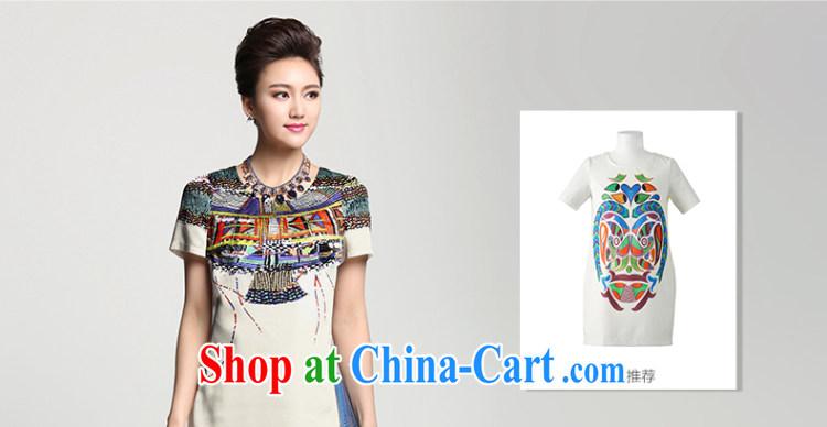 Slim, Mr Big, female 2015 summer new thick mm stylish retro floral style dress 952103144 white 4XL pictures, price, brand platters! Elections are good character, the national distribution, so why buy now enjoy more preferential! Health