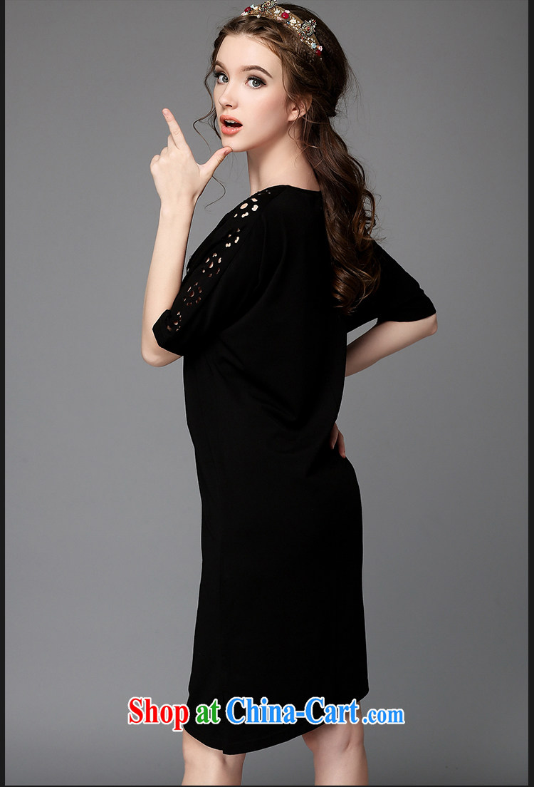 The Connie was a high-end European and American large, female summer 2015 new thick mm style hot drill elegant beauty graphics thin stamp dresses G 722 black 4XL pictures, price, brand platters! Elections are good character, the national distribution, so why buy now enjoy more preferential! Health