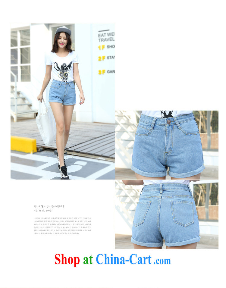 floating around 2015 of new, high-waist denim shorts girls 5 summer pants, Ms. wind volume Edge Graphics thin hot pants light blue 27 pictures, price, brand platters! Elections are good character, the national distribution, so why buy now enjoy more preferential! Health