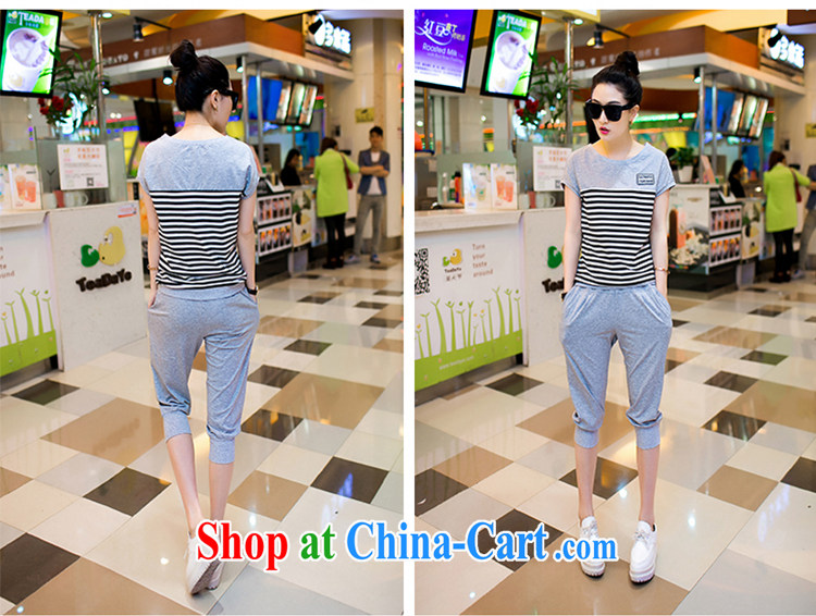 The beauty of the little foxes 2015 summer relaxed Leisure package girls summer short-sleeved larger movement women's clothing, sportswear 8557 wine red XXL pictures, price, brand platters! Elections are good character, the national distribution, so why buy now enjoy more preferential! Health