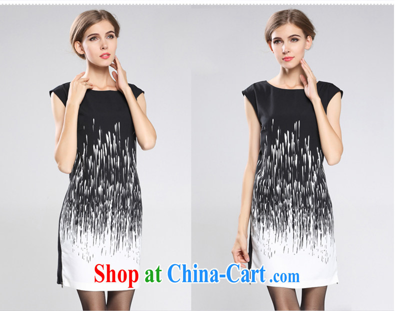 European and American video thin sleeveless floral dress picture color M pictures, price, brand platters! Elections are good character, the national distribution, so why buy now enjoy more preferential! Health