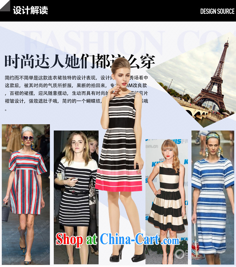 High-end female decoration, striped dresses sleeveless 3 XL pictures, price, brand platters! Elections are good character, the national distribution, so why buy now enjoy more preferential! Health