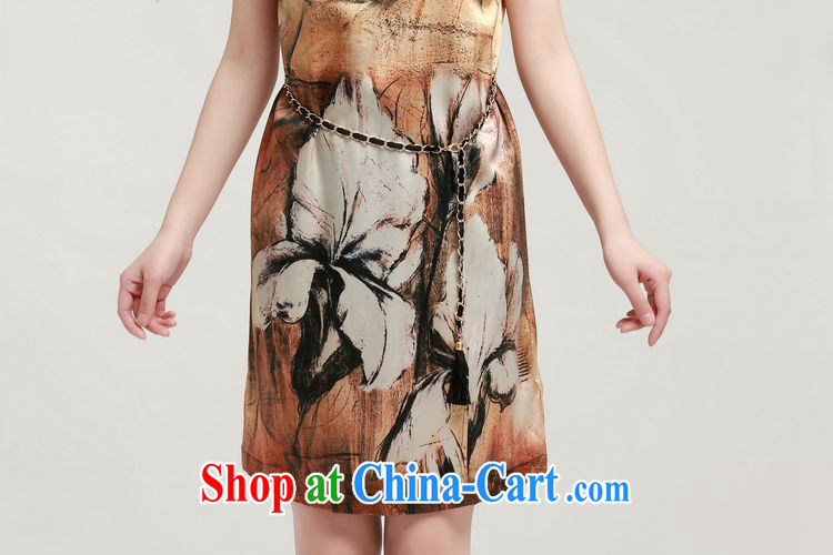 The Mrs Blair, genuine silk upscale silk spring and summer beauty stamp sauna silk dresses the code 100, Wong M 100, Wong XL pictures, price, brand platters! Elections are good character, the national distribution, so why buy now enjoy more preferential! Health
