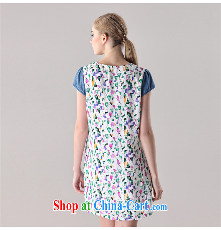 The Constitution is the female 2015 summer new, mm thick and fat and loose stamp Dress Suit 2668 128/5 XL pictures, price, brand platters! Elections are good character, the national distribution, so why buy now enjoy more preferential! Health