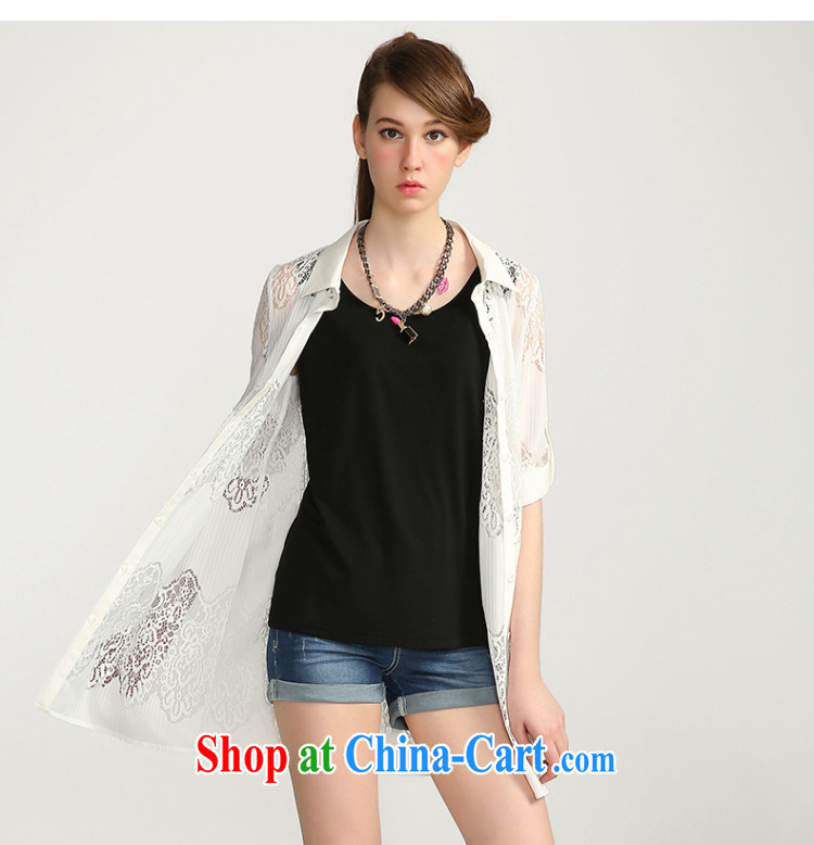The MR big, girls with 2015 summer new thick mm biological defense procurement service air-conditioning T-shirt girls 652047064 white 4XL pictures, price, brand platters! Elections are good character, the national distribution, so why buy now enjoy more preferential! Health