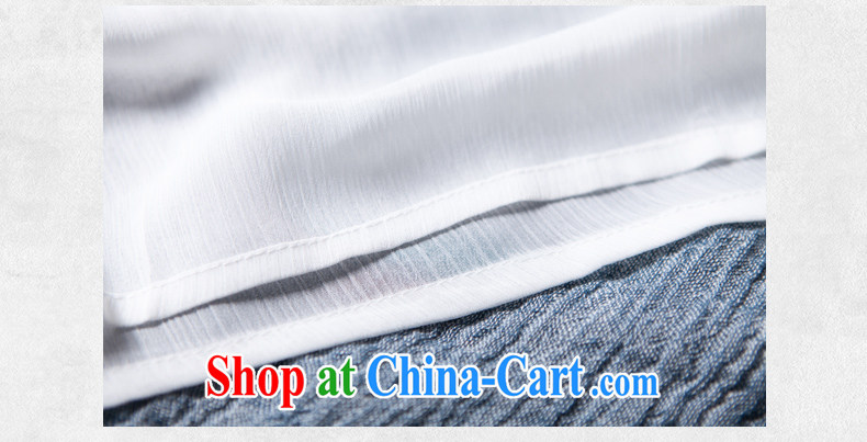Xiao Nan Guo Yi, rain, the Code the commission cotton dress sleeveless dresses wrinkle the embroidered long skirt double loose gray-blue, code (chest of 100 - 104 CM) pictures, price, brand platters! Elections are good character, the national distribution, so why buy now enjoy more preferential! Health