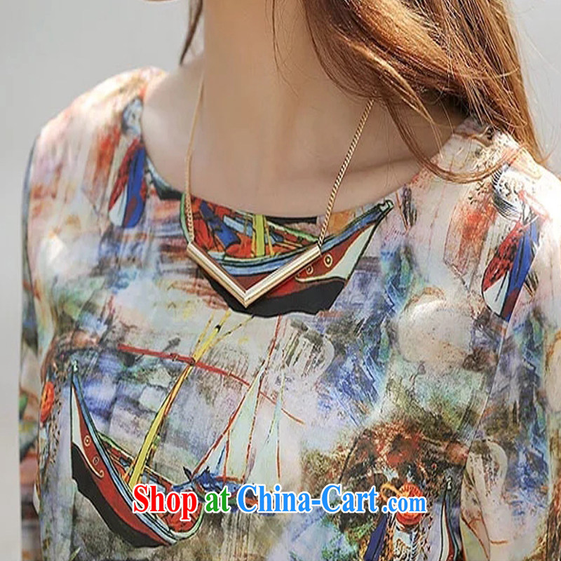 Tang - the United States and Europe, female new summer European root yarn snow woven shirts T-shirt thick MM shorts two sets of picture color 7171 XL 2 135 - 145 jack, Mr Henry Tang, and shopping on the Internet