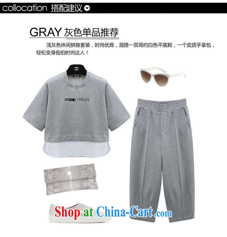 Terrace, Western Europe and the United States, the female summer New, and indeed increase, very casual, Lady Kit gray 5 XL 180 - 200 Jack pictures, price, brand platters! Elections are good character, the national distribution, so why buy now enjoy more preferential! Health
