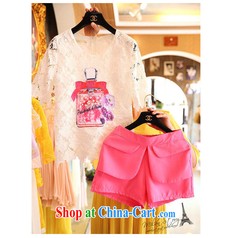 Tang year summer new, larger female sweet lace shirt thick MM loose two-piece + shorts picture color 7196 XL 4 165 - 175 Jack left and right pictures, price, brand platters! Elections are good character, the national distribution, so why buy now enjoy more preferential! Health