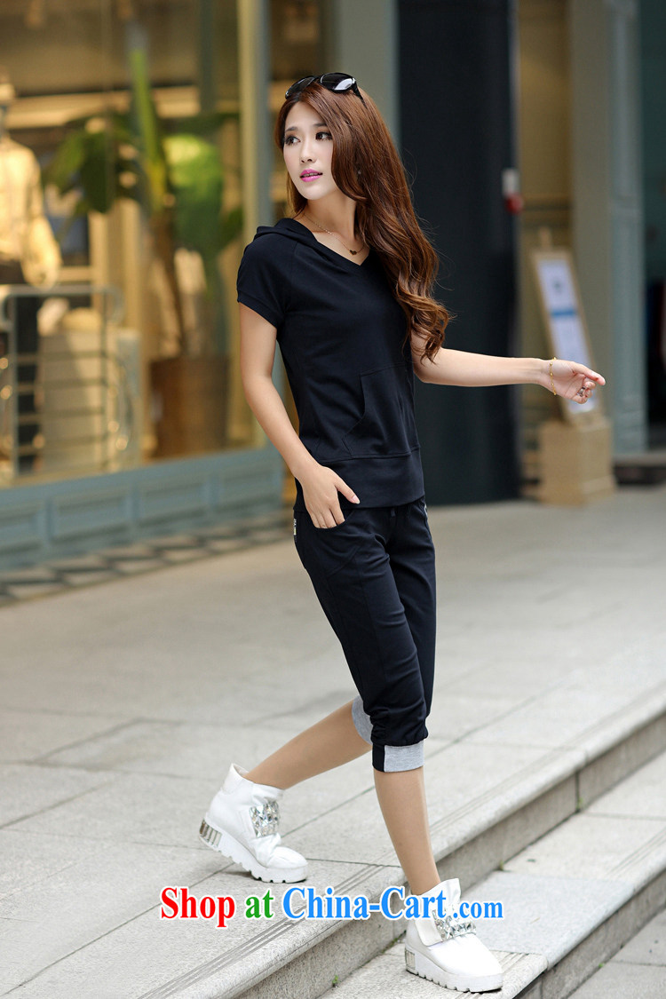 The ZORMO Code women mm thick and fat XL Leisure package cap T pension female + 7 pants sportswear black 4 XL pictures, price, brand platters! Elections are good character, the national distribution, so why buy now enjoy more preferential! Health