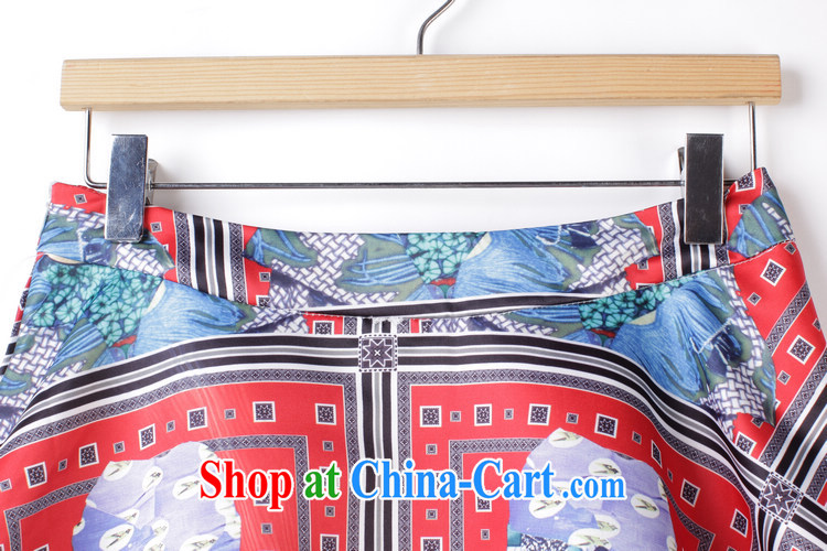 The load is increased, female Dress Pants thick mm 2015 summer new Korean version thick sister Korean fake two-part body skirts shorts stamp skirt suit high-waist 5 XL 2 feet 6 pictures, price, brand platters! Elections are good character, the national distribution, so why buy now enjoy more preferential! Health