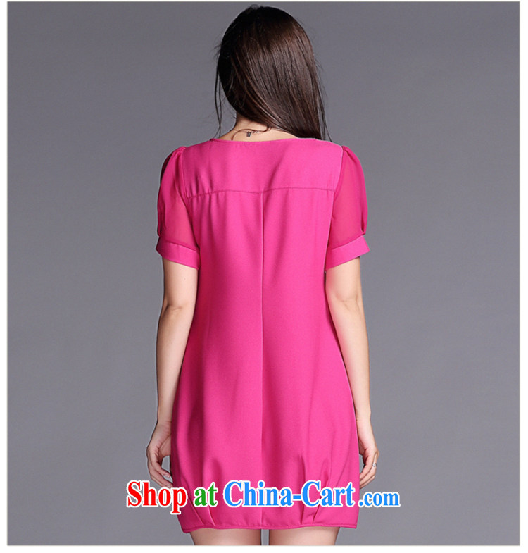 Singapore poetry ballet summer 2015 new Europe and North America, the girls loose the code thick MM round-collar short-sleeve dress 6361 black XXL pictures, price, brand platters! Elections are good character, the national distribution, so why buy now enjoy more preferential! Health
