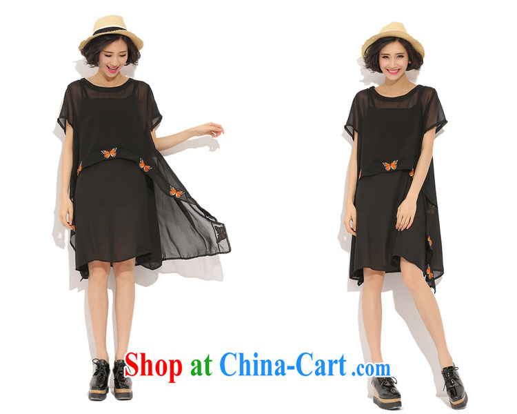 Made the Advisory Committee 2015 summer new XL women mm thick graphics thin, long, snow-woven shirts two-piece short sleeve double-yi skirt black loose all code pictures, price, brand platters! Elections are good character, the national distribution, so why buy now enjoy more preferential! Health
