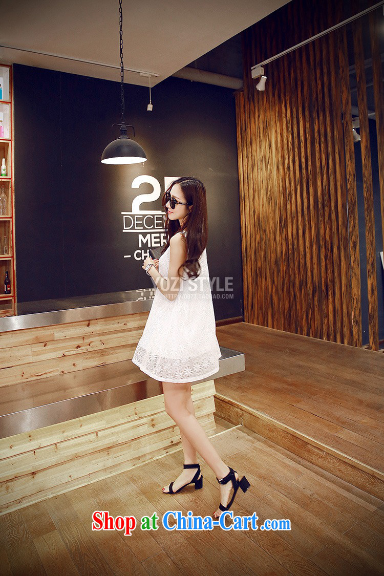 Audio Stream 2015 summer New, and indeed more relaxed the stylish girl three-dimensional lace floral sleeveless dresses S 2709 #SJL black 2 XL pictures, price, brand platters! Elections are good character, the national distribution, so why buy now enjoy more preferential! Health