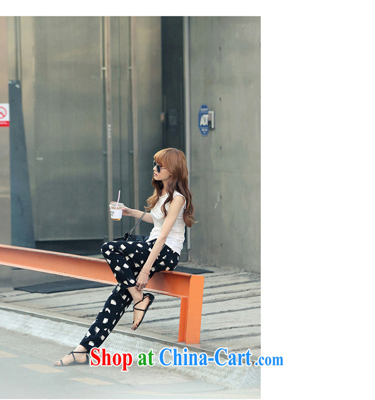 She sub-Saharan larger female summer Korean version of the new, floral pants thick mm summer relaxed, snow-woven pants girls take castor pants casual pants Y 9069 black 5 XL pictures, price, brand platters! Elections are good character, the national distribution, so why buy now enjoy more preferential! Health