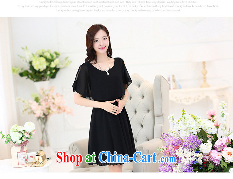 In short, will be the 2015 Korean summer new style women's clothing thick MM larger graphics thin short-sleeve snow woven dresses women 8109 light blue 3 XL pictures, price, brand platters! Elections are good character, the national distribution, so why buy now enjoy more preferential! Health