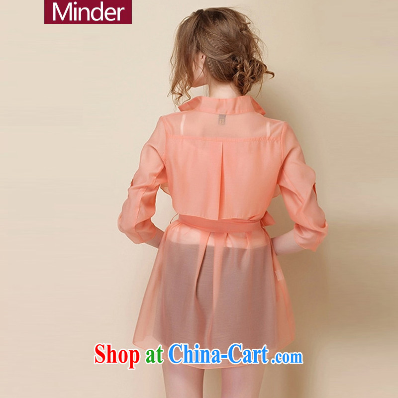 Sunscreen and UV resistant Ultra-thin 2015 new jacket, long-sleeved sunscreen clothing for women summer thin pink XL, minder, shopping on the Internet