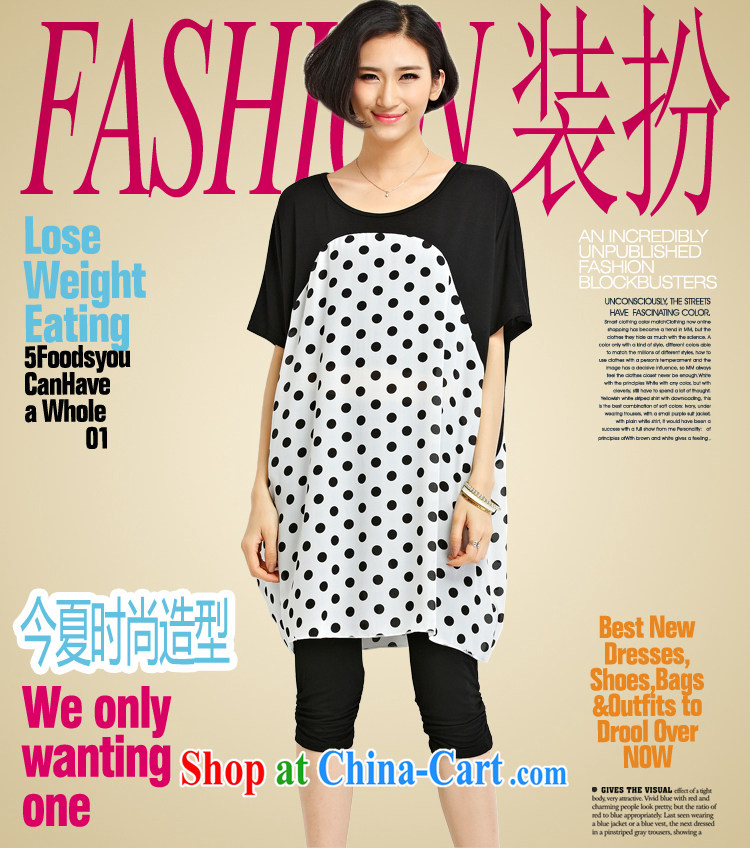 flower girl the Isabel The Code women summer 2015 new Korean fashion wave, loose video thin thick sister, long T pension female D 1806 black large numbers, pictures, price, brand platters! Elections are good character, the national distribution, so why buy now enjoy more preferential! Health