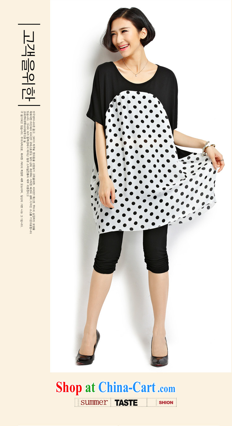 flower girl the Isabel The Code women summer 2015 new Korean fashion wave, loose video thin thick sister, long T pension female D 1806 black large numbers, pictures, price, brand platters! Elections are good character, the national distribution, so why buy now enjoy more preferential! Health