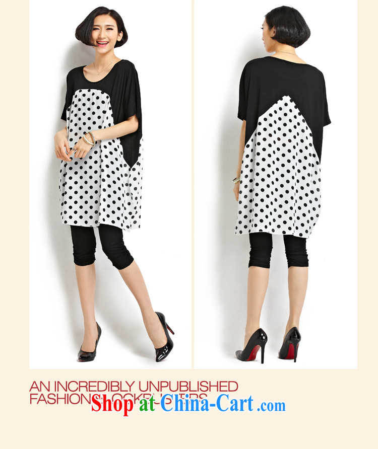 flower girl the Isabel The Code women summer 2015 new Korean fashion wave, loose video thin thick sister, long T pension female D 1806 black large numbers, pictures, price, brand platters! Elections are good character, the national distribution, so why buy now enjoy more preferential! Health