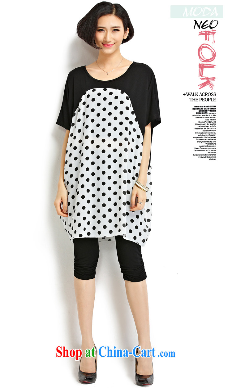 flower girl the Isabel The Code women summer 2015 new Korean fashion wave, loose video thin thick sister, long T pension female D 1806 black large numbers, pictures, price, brand platters! Elections are good character, the national distribution, so why buy now enjoy more preferential! Health