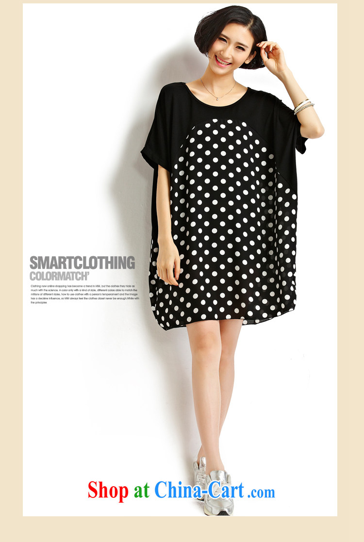 flower girl the Isabel The Code women summer 2015 new Korean fashion wave, loose video thin thick sister, long T pension female D 1806 black large numbers, pictures, price, brand platters! Elections are good character, the national distribution, so why buy now enjoy more preferential! Health