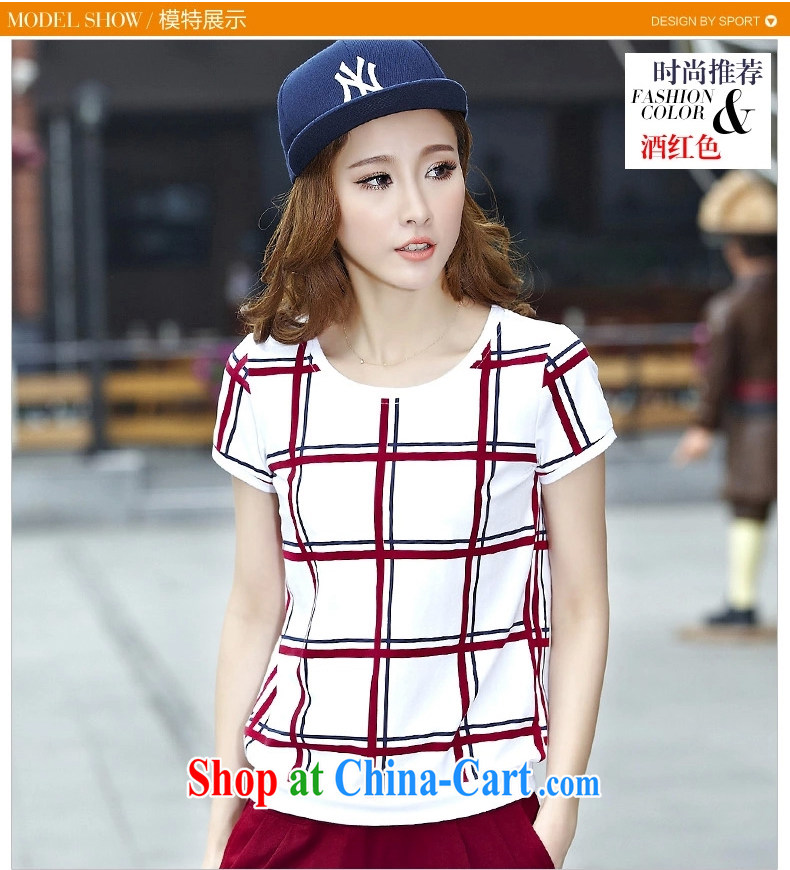 Fox standing by 2015 loose short-sleeved T-shirt girls 7 summer pants sport and leisure package pure cotton summer 7036 Ms. WHITE XL pictures, price, brand platters! Elections are good character, the national distribution, so why buy now enjoy more preferential! Health