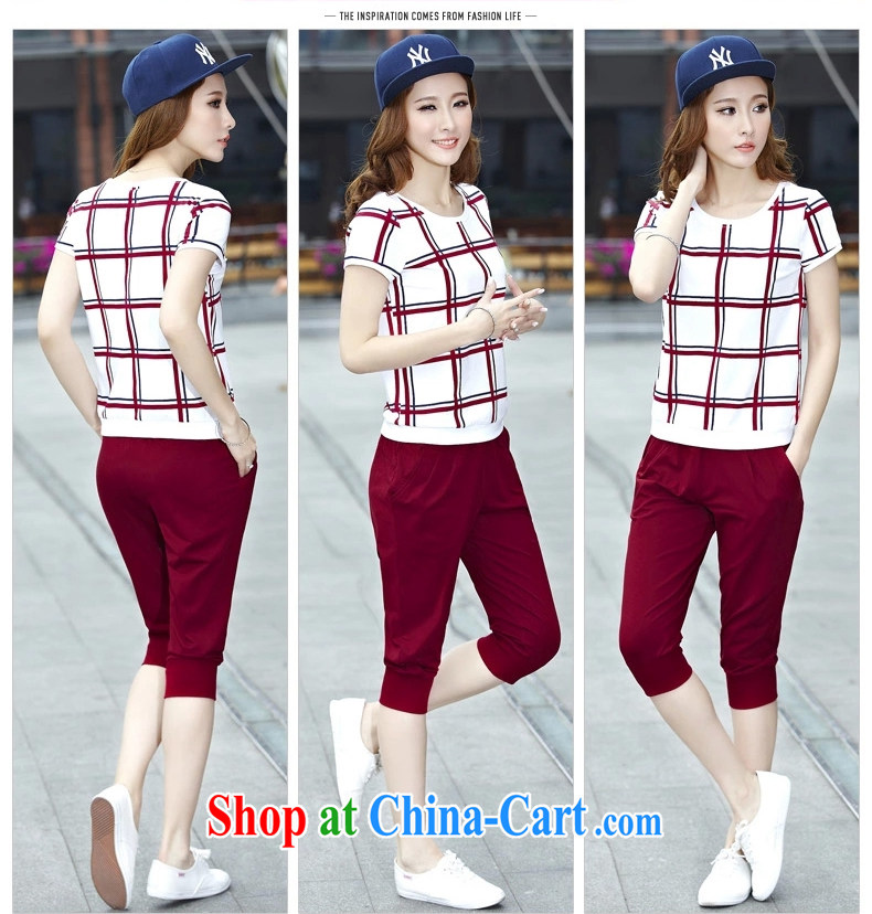 Fox standing by 2015 loose short-sleeved T-shirt girls 7 summer pants sport and leisure package pure cotton summer 7036 Ms. WHITE XL pictures, price, brand platters! Elections are good character, the national distribution, so why buy now enjoy more preferential! Health