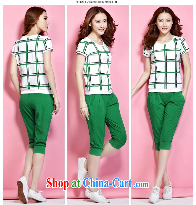 Fox standing by 2015 loose short-sleeved T-shirt girls 7 summer pants sport and leisure package pure cotton summer 7036 Ms. WHITE XL pictures, price, brand platters! Elections are good character, the national distribution, so why buy now enjoy more preferential! Health