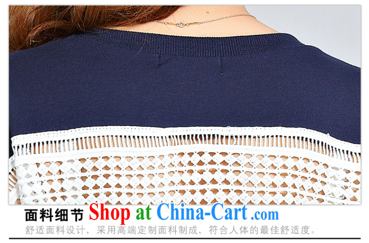 o Ya-ting 2015 New, and indeed increase, female summer fat, female video thin short-sleeve shirt T girl dresses large blue numbers are codes that you 100 - 180 Jack pictures, price, brand platters! Elections are good character, the national distribution, so why buy now enjoy more preferential! Health