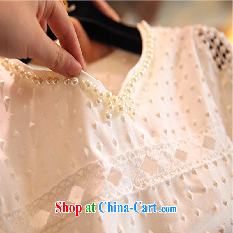 Tang year thick MM graphics thin summer new, larger female round-collar pin Pearl snow woven shirts two-piece + shorts Map Color 7173 XL 5 180 - 195 jack, Mr Henry Tang, and shopping on the Internet