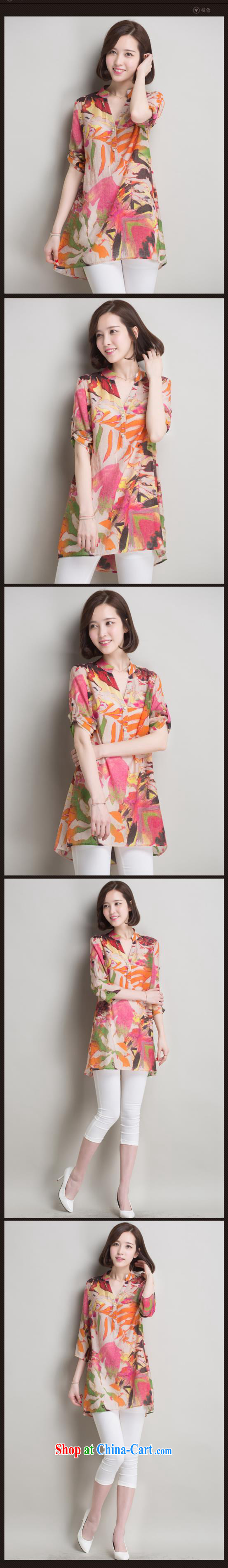 2015 Mechilado new summer Korean lady loose the 100 in a long cotton shirt the shirt 8031 green XXXL pictures, price, brand platters! Elections are good character, the national distribution, so why buy now enjoy more preferential! Health